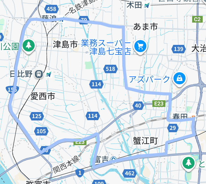 訪問リハビリ訪問範囲